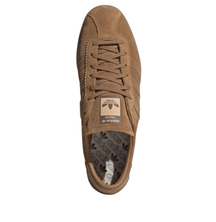 adidas Tan Low-Top Lace-Up Sneakers