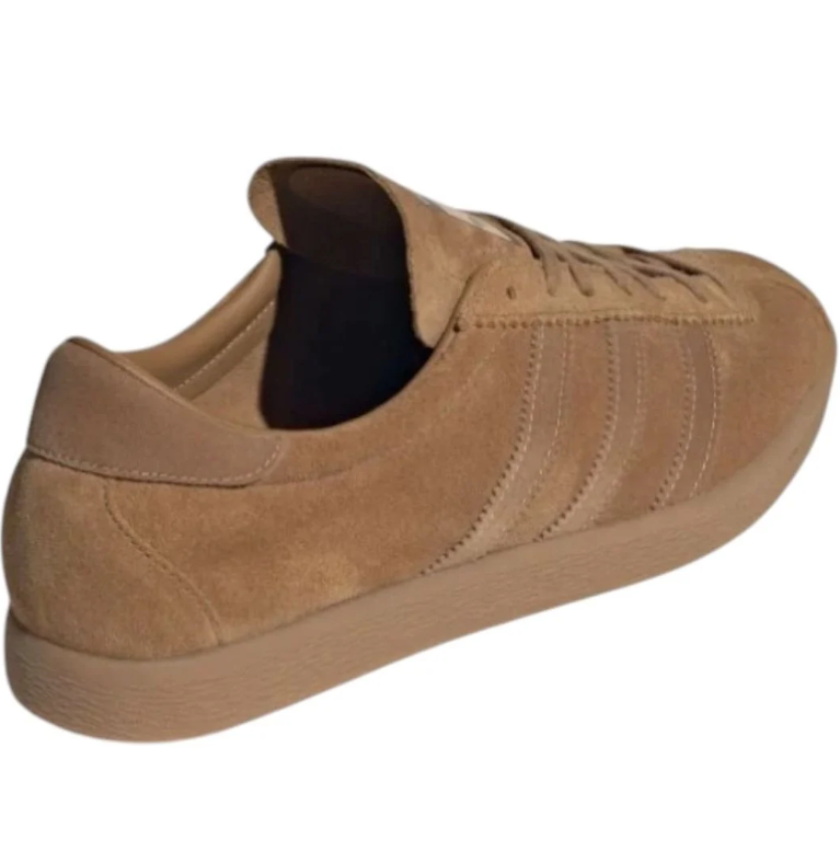 adidas Tan Low-Top Lace-Up Sneakers