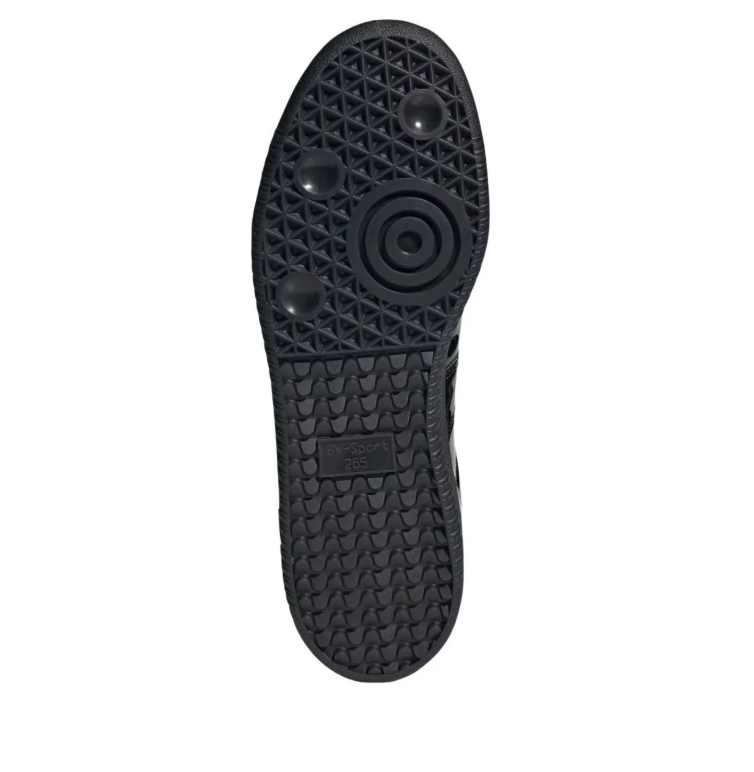 adidas Glossy Black Low-Top Sneakers with White Laces
