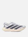 adidas Adizero White and Grey Sneakers with Black Stripes