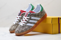 adidas Camouflage Shell-Toe Sneakers with Black Stripes (Copy)