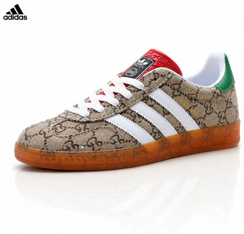 adidas Camouflage Shell-Toe Sneakers with Black Stripes (Copy)