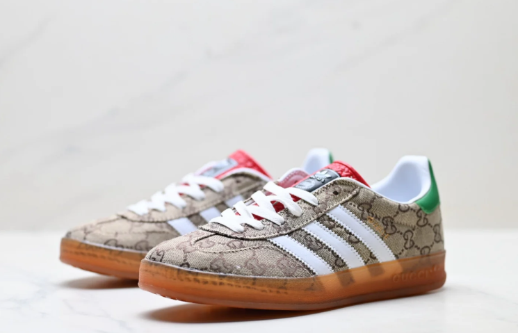 adidas Camouflage Shell-Toe Sneakers with Black Stripes (Copy)
