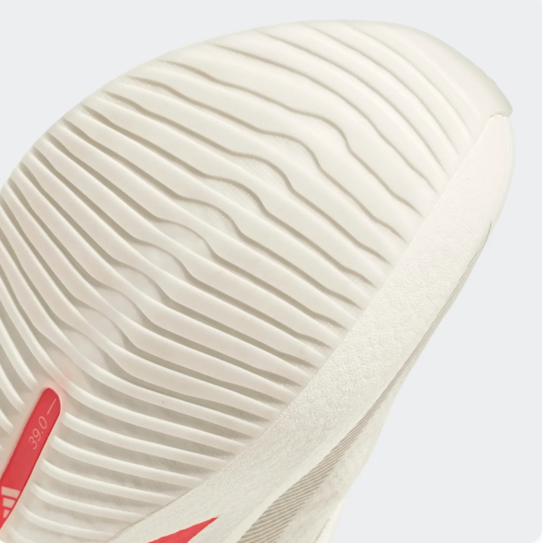 adidas Cream Chunky Sneakers with Multicolor Stripes