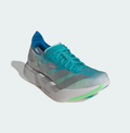 adidas Adizero Teal and Grey Sneakers with Blue Heel Accents