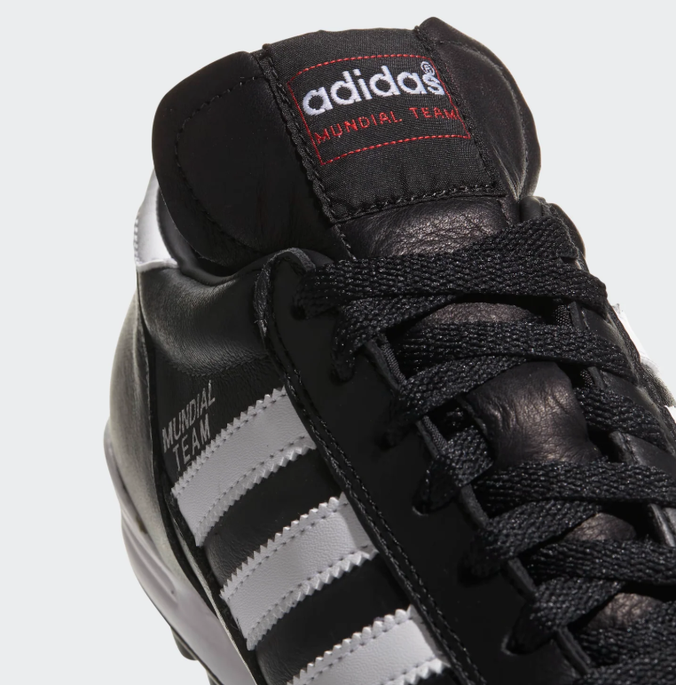 adidas Mundial Team Black and White Turf Soccer Shoes