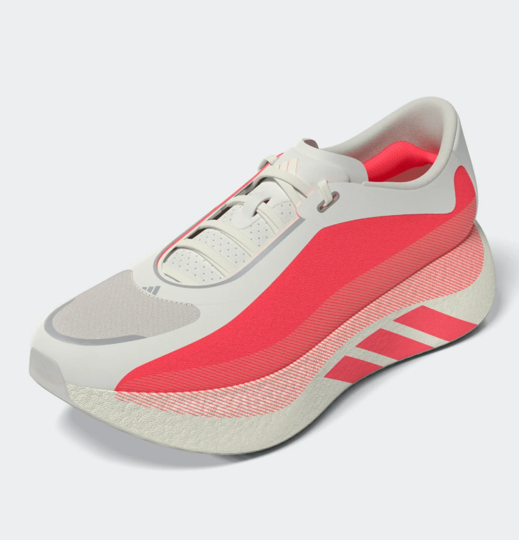 adidas Cream and Pink Chunky Sneakers