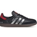 adidas Samba Black and Silver Sneakers with Coca-Cola Detailing