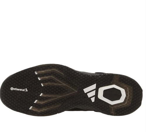 adidas Black Low-Top Sneakers with White Stripes