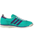 adidas x Sporty & Rich Teal and Purple Low-Top Sneakers