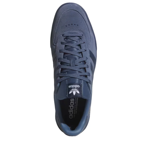 adidas Glenburn Blue Grey and Navy Low-Top Sneakers