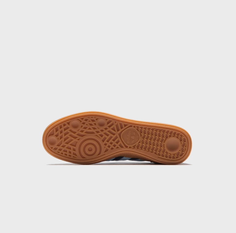 adidas Spezial Navy and Light Blue Sneakers with Gum-Colored Sole