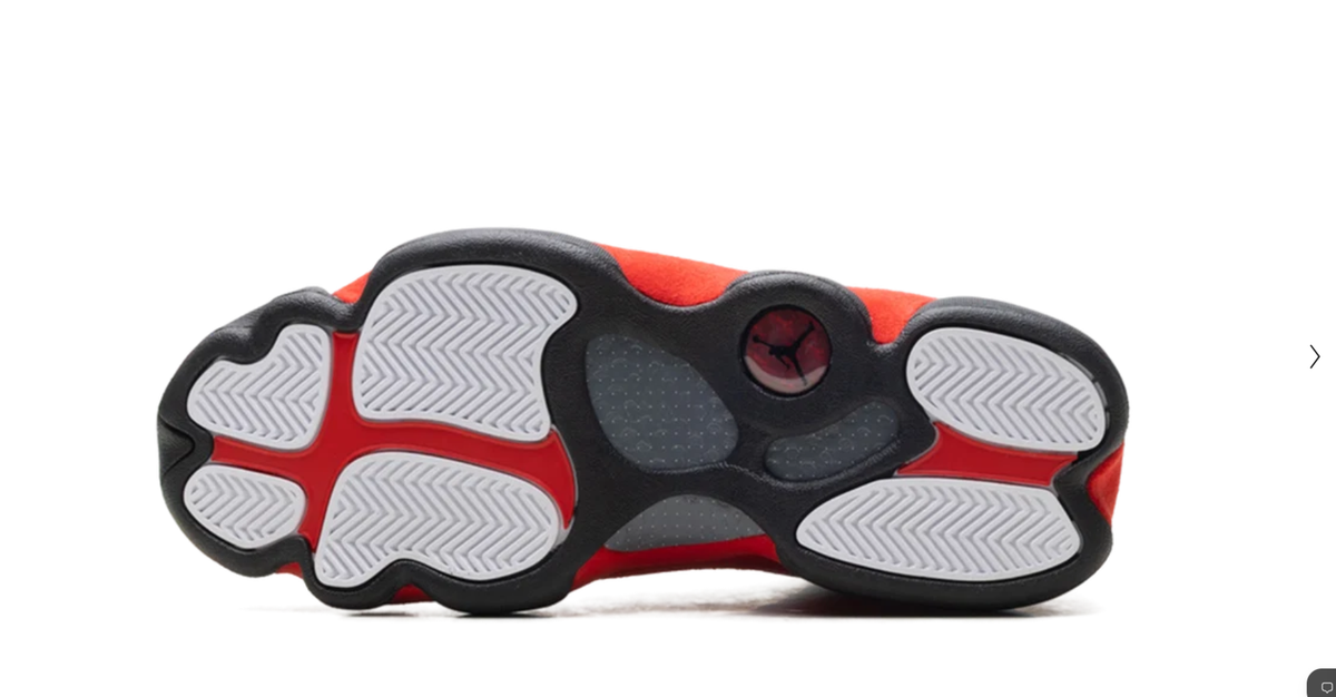 Air Jordan White and Red High-Top Sneakers with Dimpled Panels