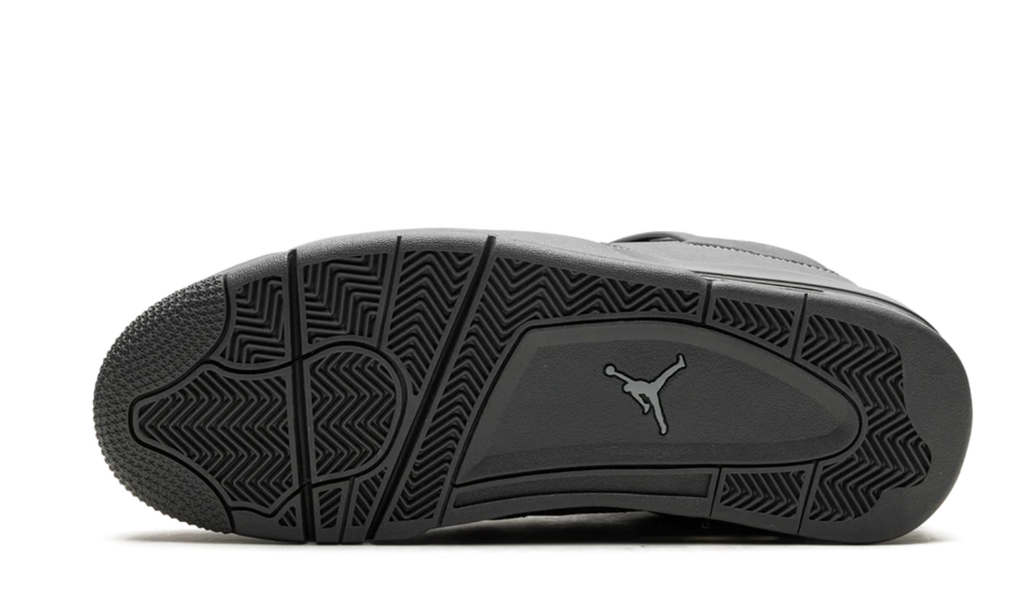 Air Jordan Grey Sneakers with Grid Panels and Tonal Side Wings