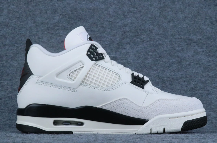 Air Jordan White and Black Sneakers with Flight Club Tongue Patch