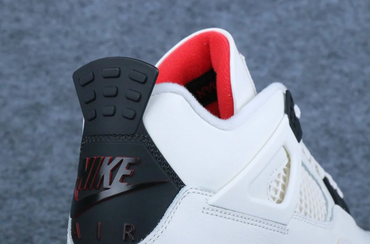 Air Jordan White and Black Sneakers with Flight Club Tongue Patch