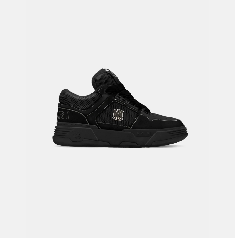 AMIRI MA-1 Black Chunky Sneakers with Contrast Stitching