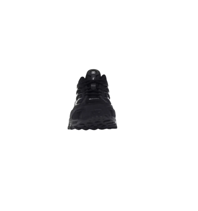 Nike x Supreme Black Sneakers with White Logo Heel Columns
