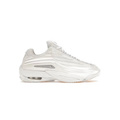 Nike White Sneakers with Wave Panels and Gum-Colored Outsole Accents