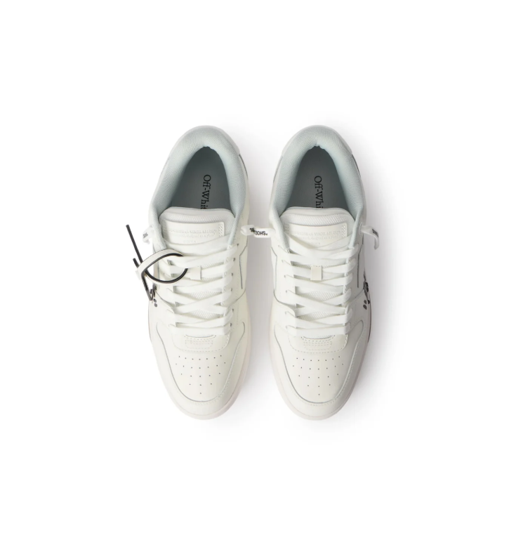 Off-White White Low-Top Sneakers with FOR WALKING Lettering