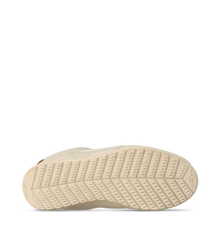 Louis Vuitton Black and White Low-Top Sneakers with Sparkling Trim (Copy)